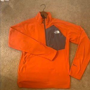 North Face 1/4 Zip Fleece Jacket
